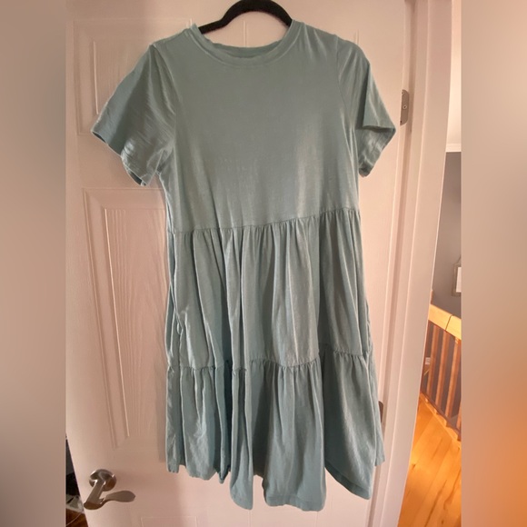 Old Navy Dresses & Skirts - Old Navy Women Blue Tiered Dress Medium TALL